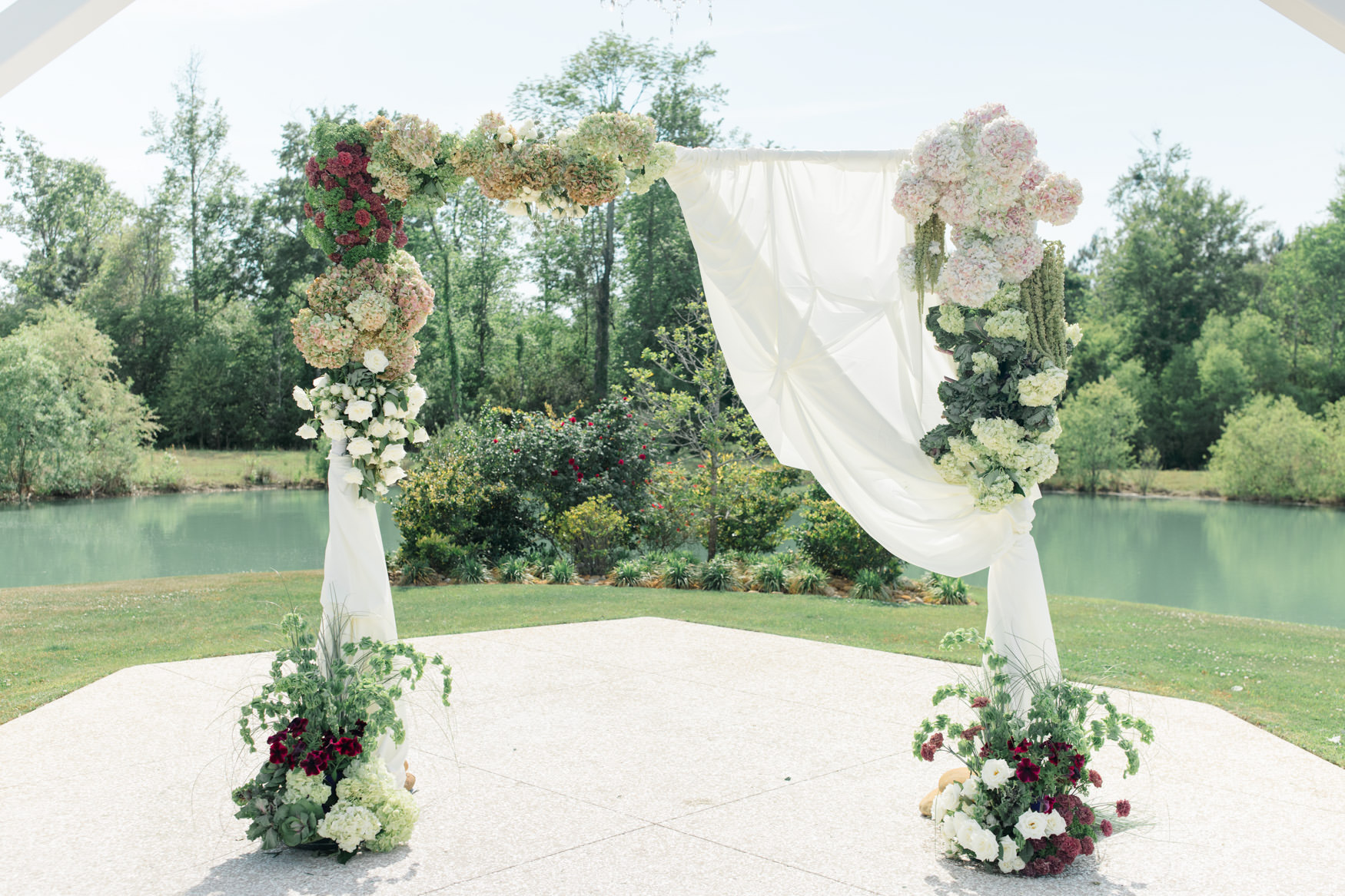 Private outdoor wedding location near Myrtle Beach for elopements and micro weddings