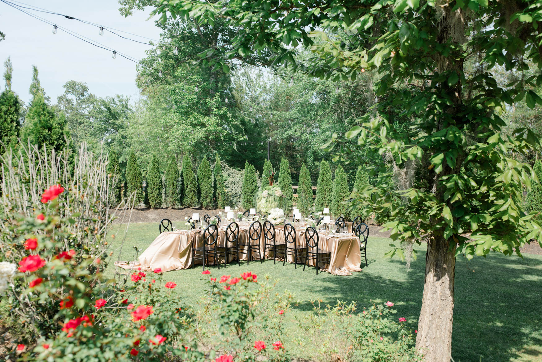 Private Myrtle Beach area wedding estate for an intimate outdoor ceremony