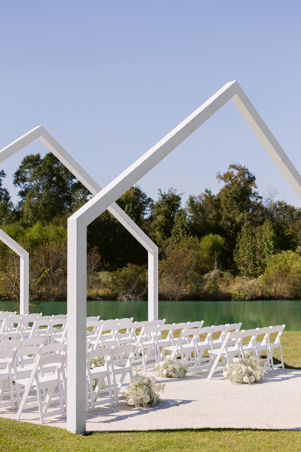 Real wedding at White Oaks Farm near Myrtle Beach, South Carolina